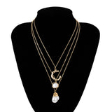 Tassel Multilayer Female Sun Moon Star Pendant – Jewelry Gift Ideas — 3