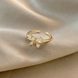 Fashionable And Minimalist Butterfly Ring For Women – Gifts for Her — 3