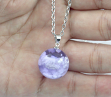 Moon resin pendant clavicle necklace – Jewelry Gift Ideas — 6