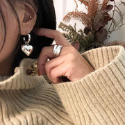 Geometric minimalist irregular ring design sense – Gifts for Her — 9