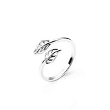 Hollowed-out leaf ring – Practical Gifts — 3