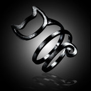 Fashion Cat Ring Matte Kitten Cat Wrap Animal Finger – Cat Lover Gifts — 6