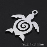 Titanium Steel Hollow Tortoise Pendant Stainless – Jewelry Gift Ideas — 1