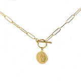 Electroplated 18K Gold Coin Titanium Steel – Jewelry Gift Ideas — 4