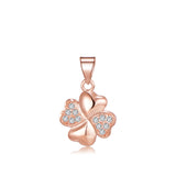 Sterling Silver Rose Gold Plated Necklace – Jewelry Gift Ideas — 5