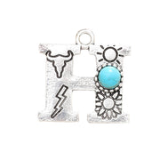 Fashion Alloy Alphabet Letter Earrings Accessories – Stylish Gifts — 7