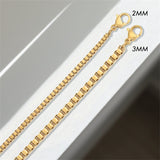 Female Titanium Steel Plated 18K Gold Necklace – Jewelry Gift Ideas — 13