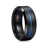 Fashion Personalized Bilateral Frosted Ring – Stylish Gifts — 8