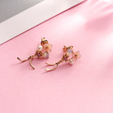 Sterling Silver Gold Plated Tassel Earrings – Everyday Gifts — 5