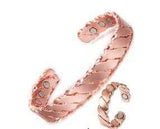 Unisex Pure Copper Bracelet Adjustable Ring – Jewelry Gift Ideas — 9
