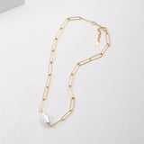 Cold Style Pearl Feeling Clavicle Chain Neck Chain – Stylish Gifts — 4