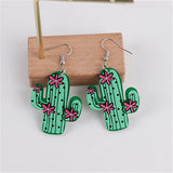 Women's Fashion Cactus Acrylic Earrings – Gifts for Her — 4