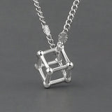 Geometric S925 Sterling Silver Necklace Female – Jewelry Gift Ideas — 3