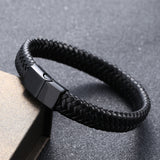 Men Genuine Leather Bracelet Vintage Handmade – Jewelry Gift Ideas — 1