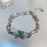 Personalized And Advanced Feel Patchwork Bracelet – Jewelry Gift Ideas — 3