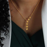 Natural XINGX-shaped Tassel Temperamental Pendant – Jewelry Gift Ideas — 14