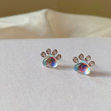 Lovely Micro-paved Zircon Moonstone Earrings – Gift Ideas — 5