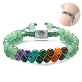 Fashion Jewelry 6mm 7 Chakra Stone Bead Yoga – Jewelry Gift Ideas — 1
