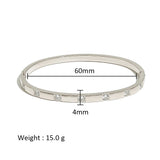 Design 18K Stainless Steel Zircon Bracelet – Jewelry Gift Ideas — 4
