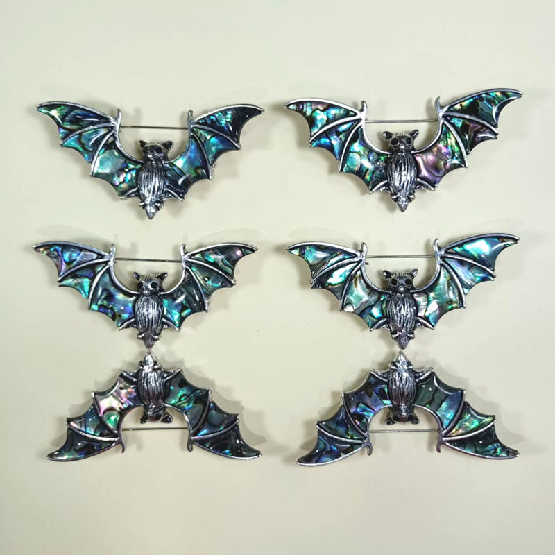 High Grade Shell Cartoon Bat Brooch – Jewelry Gift Ideas — 1