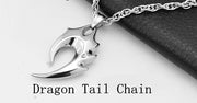 Titanium Steel Men's Wolf Tooth Necklace Pendant – Jewelry Gift Ideas — 5