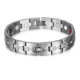 Magnetic Titanium Steel Personalized Bracelet – Jewelry Gift Ideas — 5