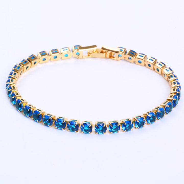 Cubic Zirconia Tennis Bracelets Iced Out Chain – Jewelry Gift Ideas — 1