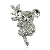 Cute Crystal Rhinestone Koala Bear Brooch Pin – Jewelry Gift Ideas — 1