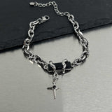 Black Onyx Eight-pointed Stars Bracelet Men's – Jewelry Gift Ideas — 1