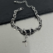 Black Onyx Eight-pointed Stars Bracelet Men's – Jewelry Gift Ideas — 1