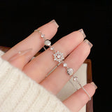 Elegant Micro British Zircon Flower Pull-out – Jewelry Gift Ideas — 1