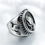 Peace Dove Titanium Steel Ring – Meaningful Gifts — 3