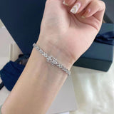 Women's Sterling Silver Wheat Ear Bracelet – Jewelry Gift Ideas — 5