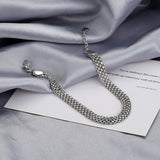 Multi-layer Lace Woven Round Beads Chain Bracelet – Jewelry Gift Ideas — 3