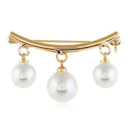 Fashion Pearl Fixed Strap Charm Safety Pin Brooch – Jewelry Gift Ideas — 7