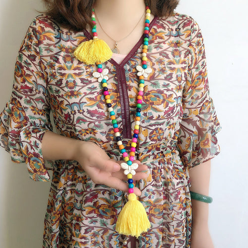 Butterfly Tassel Long Necklace – Jewelry Gift Ideas — 2
