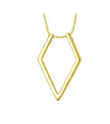 V-shaped Bracket Necklace To Send Wife Ring – Jewelry Gift Ideas — 7