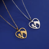 Love Necklace Fashionable Temperament Cutting – Jewelry Gift Ideas — 2