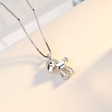 Style Sterling Silver Necklace Female Clavicle – Jewelry Gift Ideas — 4