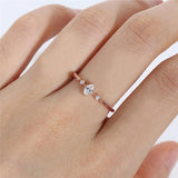 14k Gold Plated Snowflake Diamond Ring – Surprise Gifts — 2