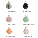 Dyed Jade Water Drop Pendant Necklace – Jewelry Gift Ideas — 3