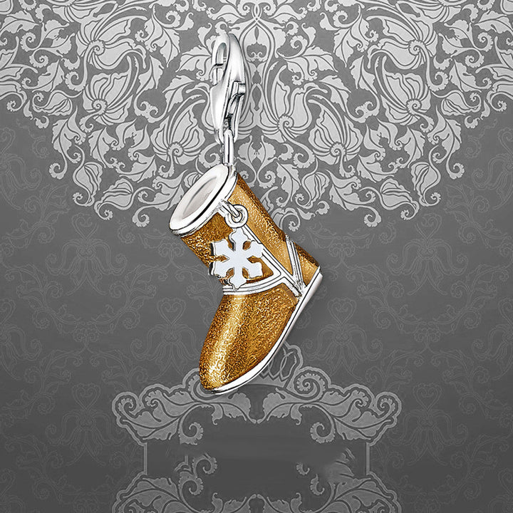 Yellow Boots Pendant Jewelry 925 Jewelry Matching – Jewelry Gift Ideas — 1