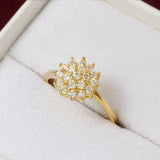 Bright Amphibole Ring, Real Gold Plating Popular – Everyday Gifts — 4