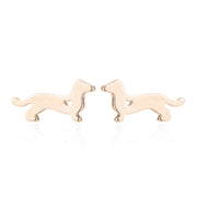 Hollow animal bantam stud earrings – Small Gift Ideas — 7