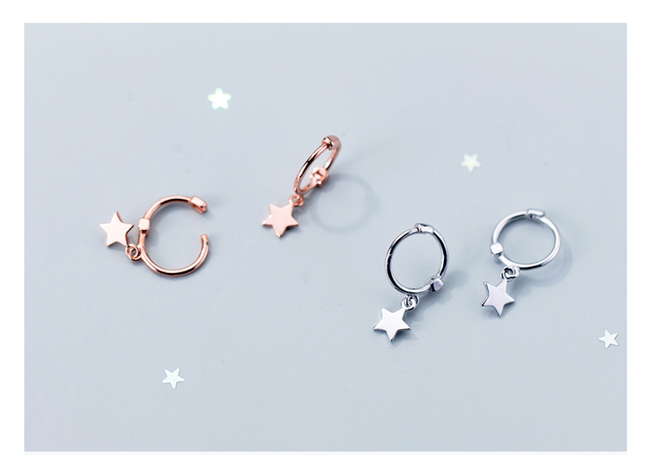 Pentagram ear ring star earrings – Useful Gifts — 1