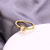 Luxury Retro Natural White Crystal Ring – Gift Ideas — 1