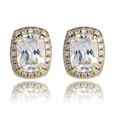 Colored large zircon personality earrings – Everyday Gifts — 15