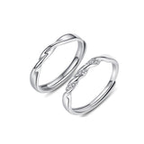 Couple Simple High Sense Four Claw Couple Rings – Stylish Gifts — 7