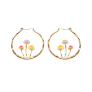 Unique Earring for Women Cute Three Mushroom – Jewelry Gift Ideas — 1