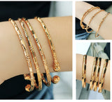 Bridal 24k Gold Plated Bracelet Ornament Women's – Jewelry Gift Ideas — 4